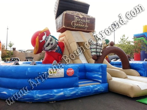 Pirate themed obstacle course rental AZ